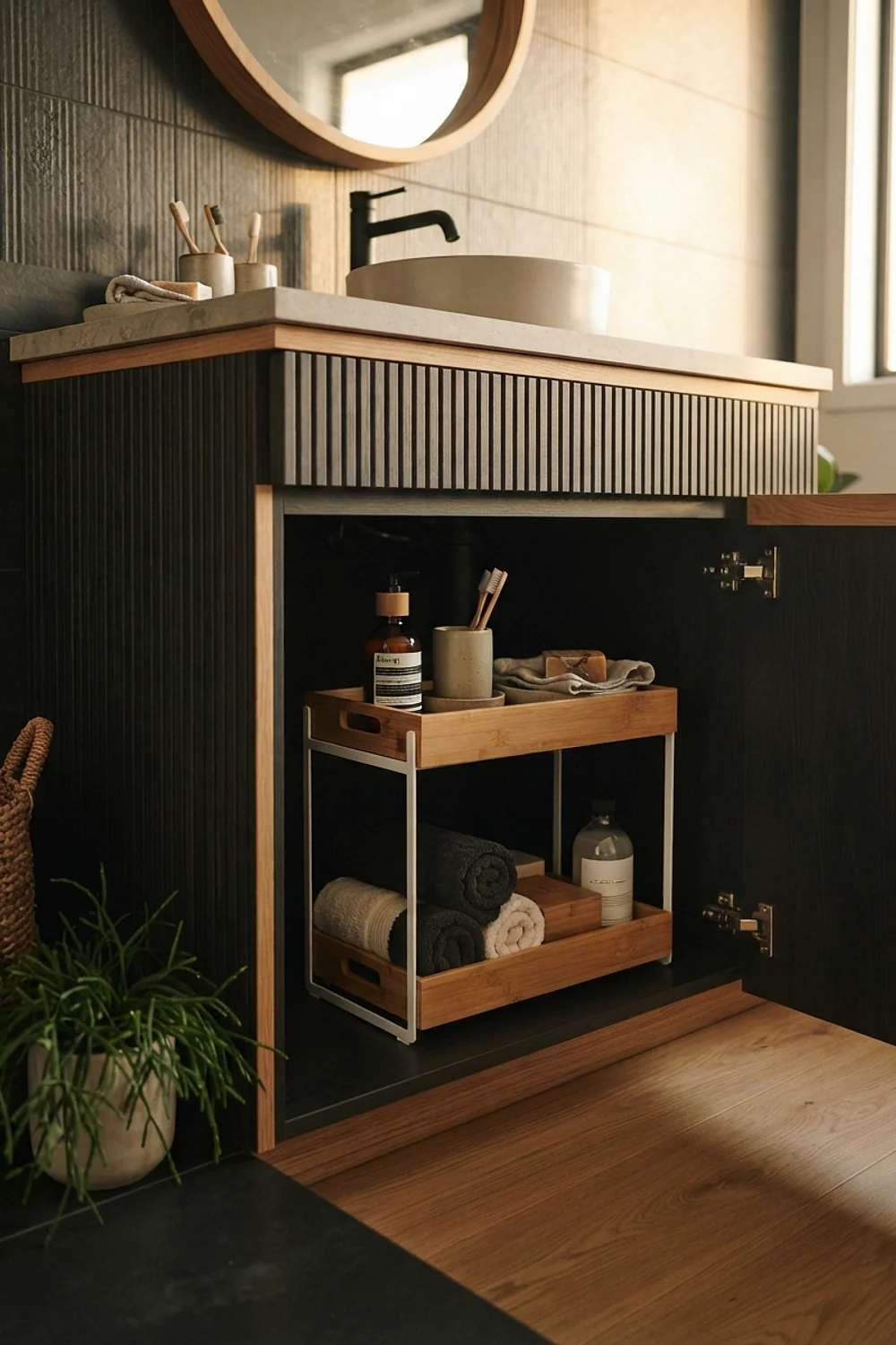 Two-tier organizer