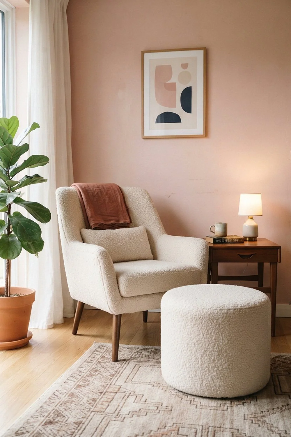 16-inch-high ottoman