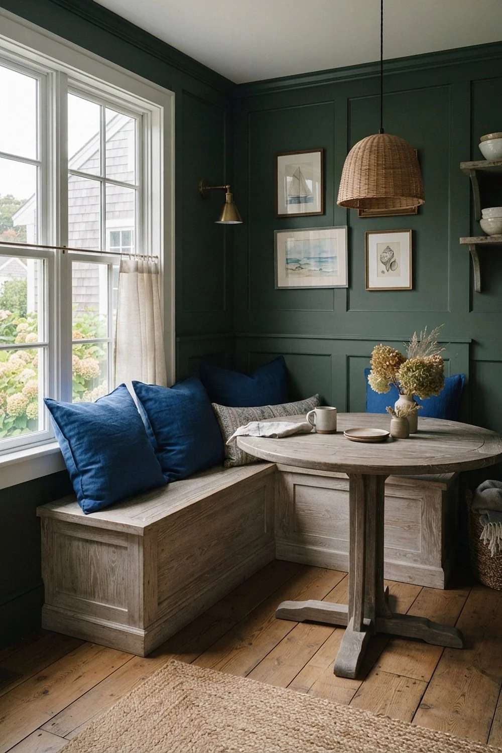 Three cushions