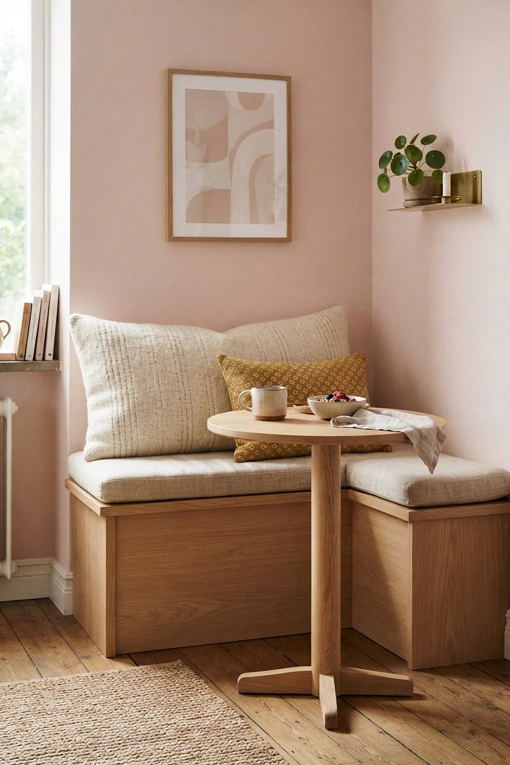 One oversized lumbar pillow
