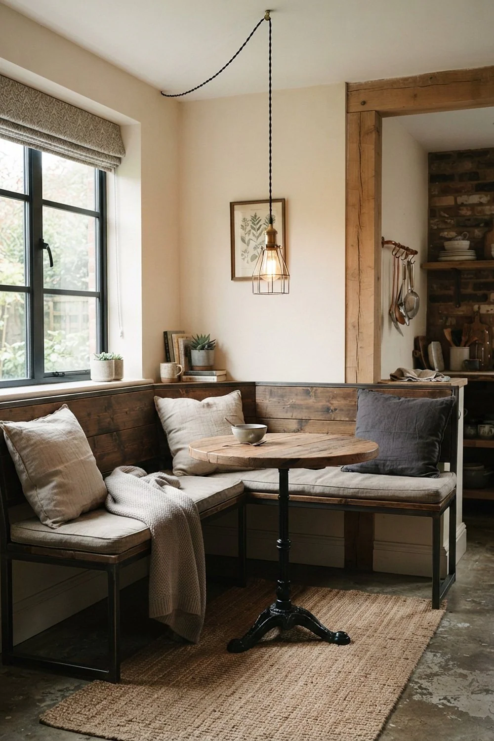 Plug-in pendant hung low