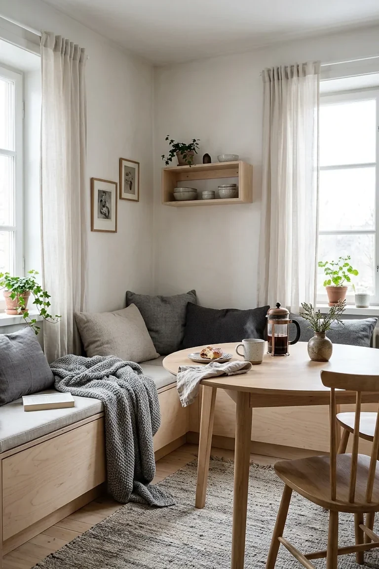 Cozy Breakfast Nook Seating