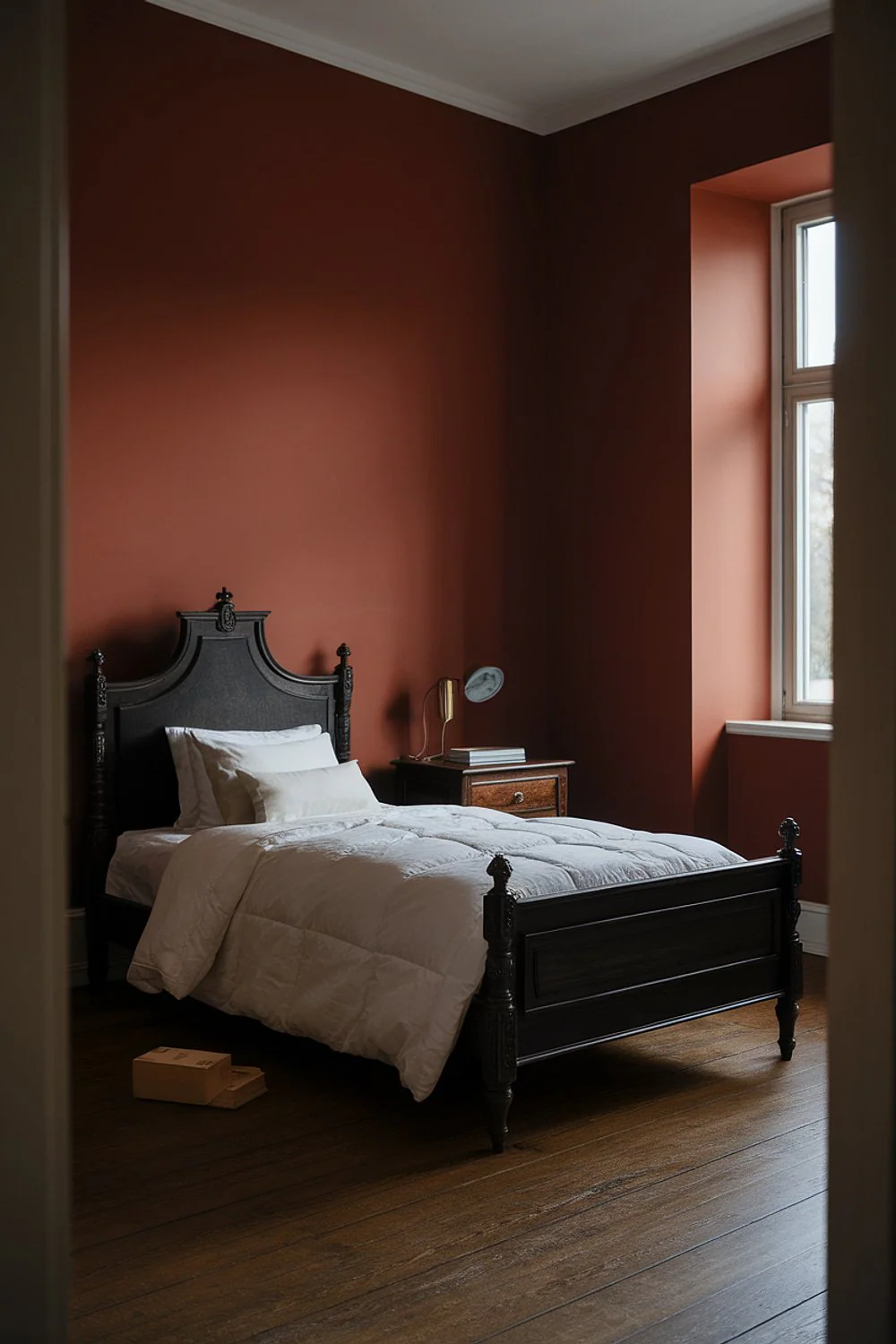 Pick one saturated wall color