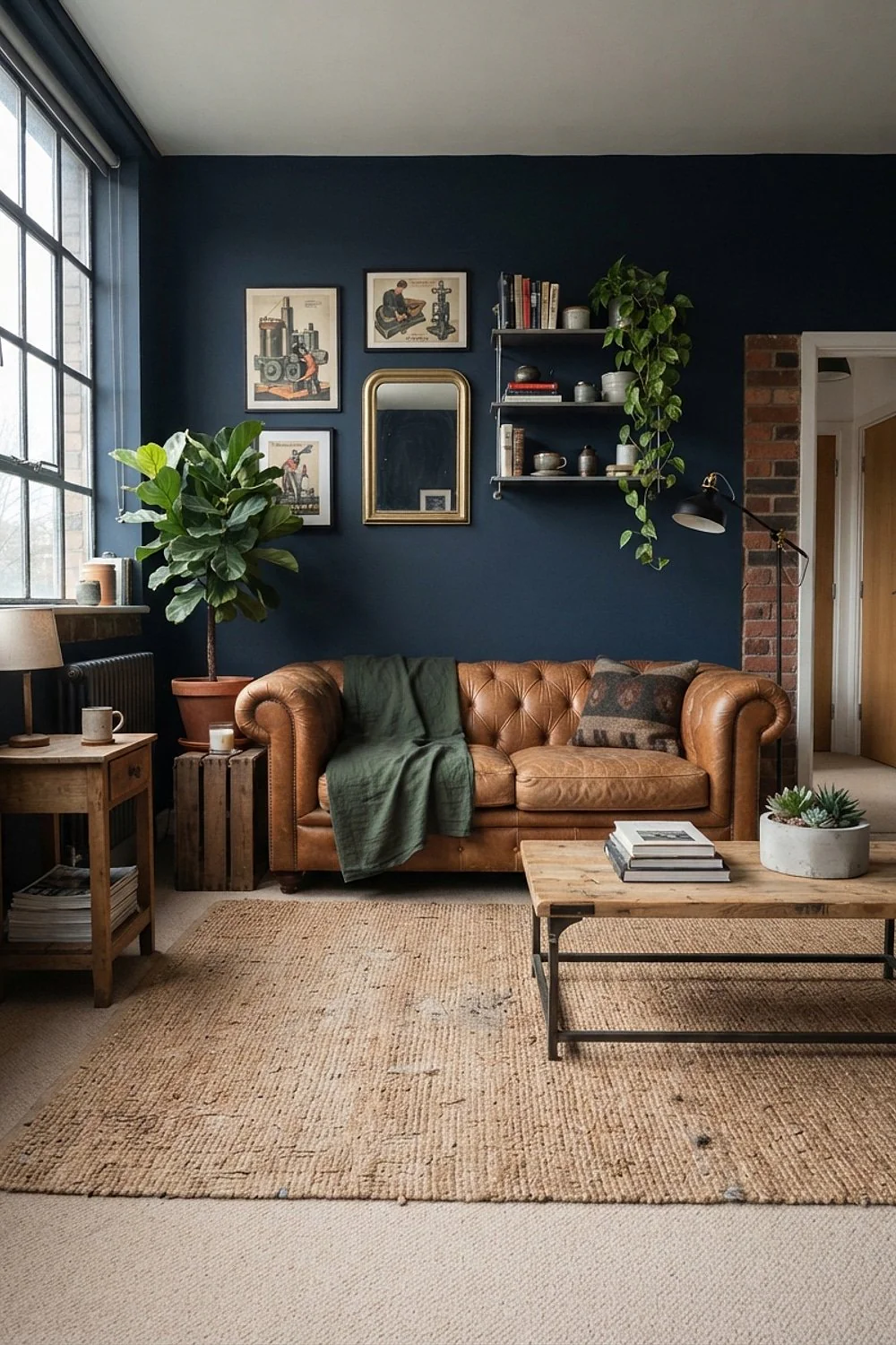Earth Tone Living Room