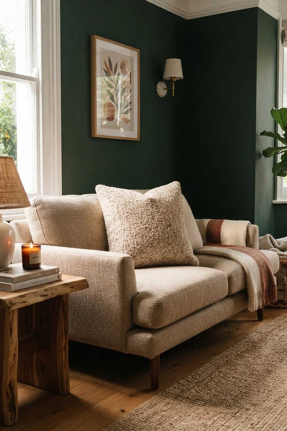 Bouclé pillow covers