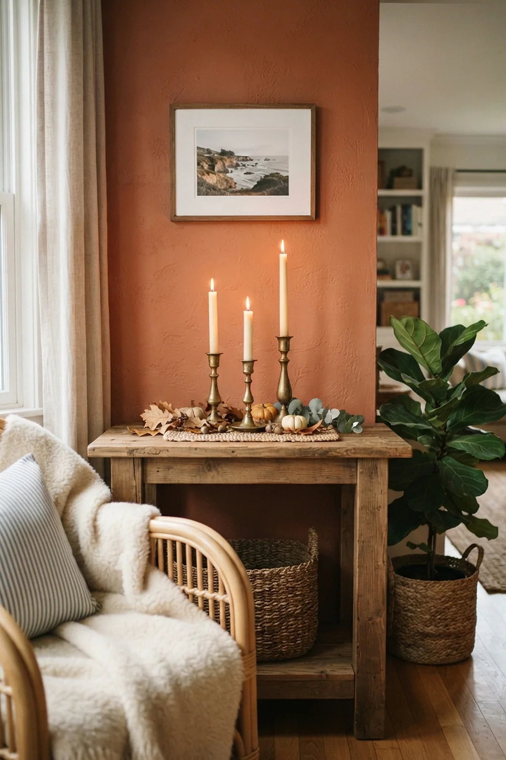 Thrifted brass candlesticks