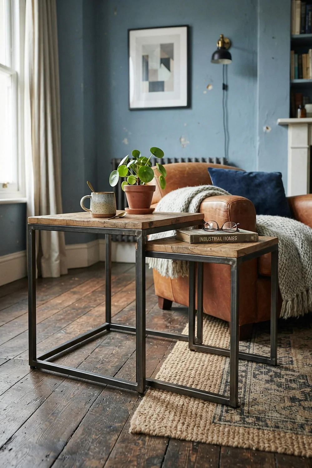 Nesting side tables