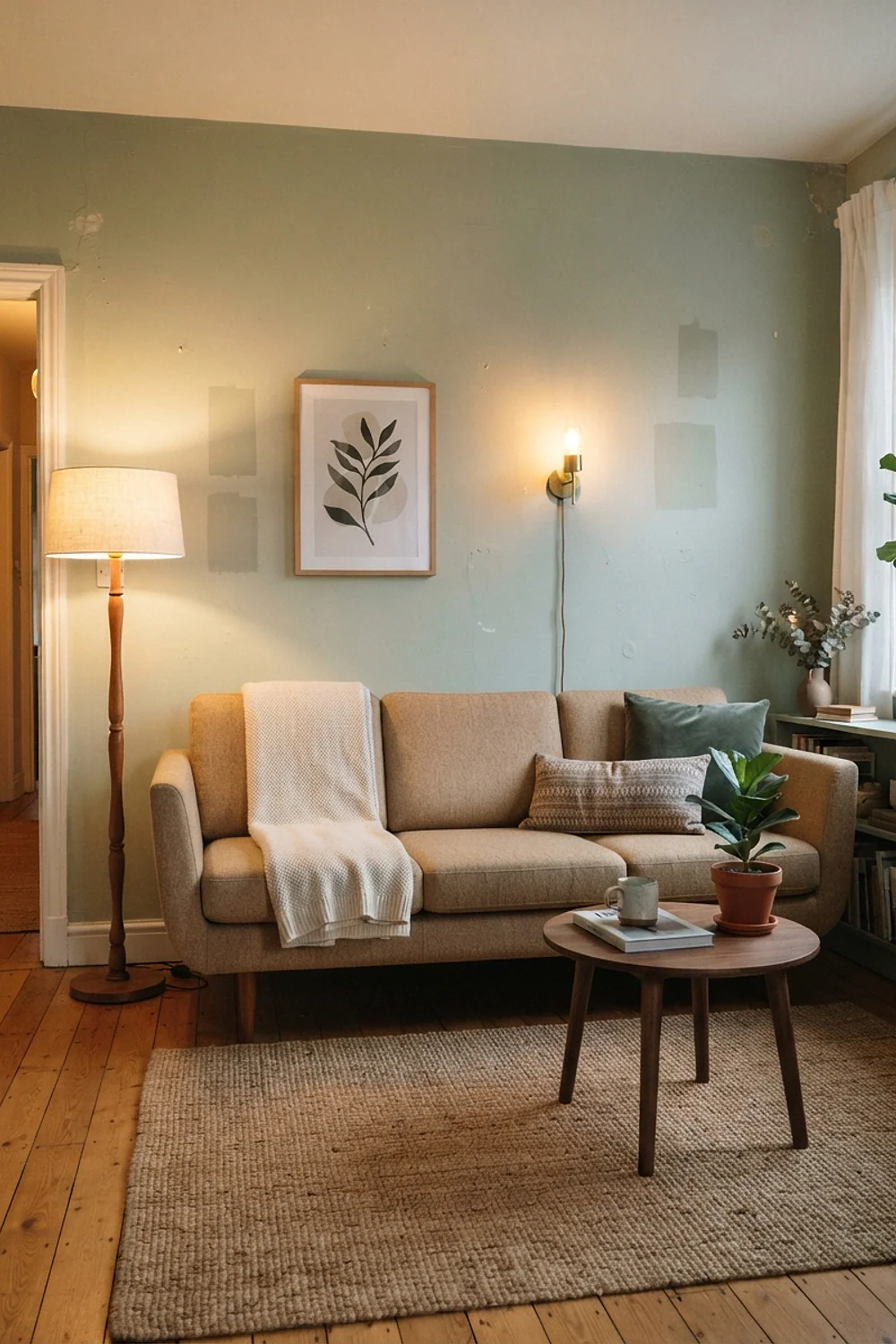 Warm white wall color
