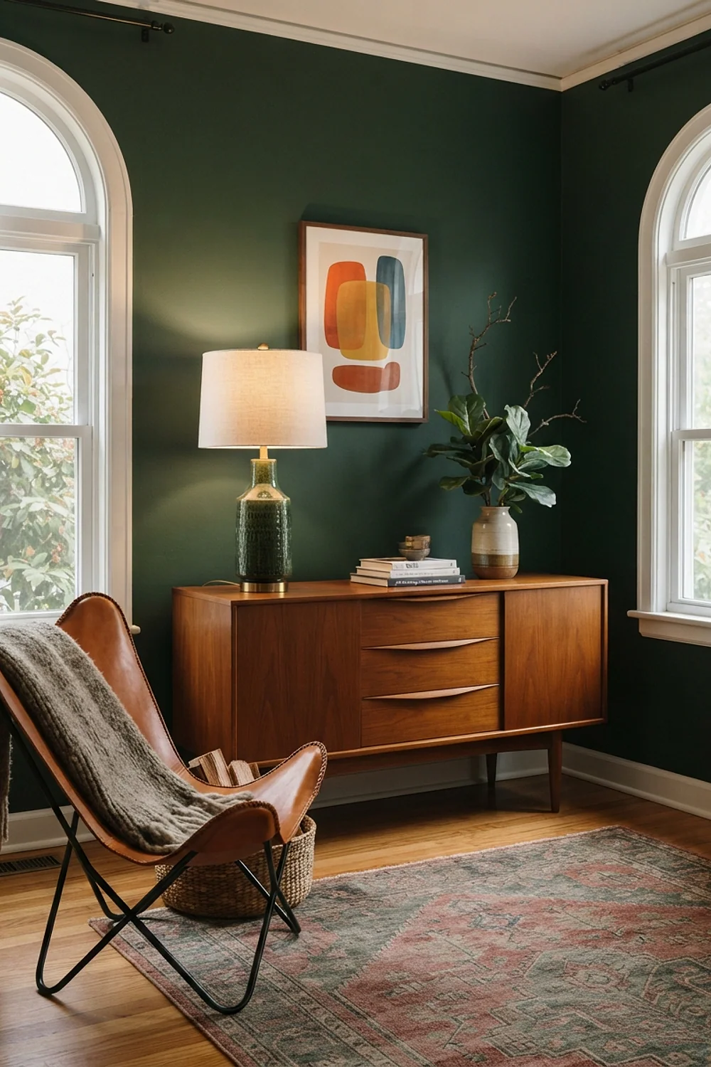 Pair of ceramic table lamps