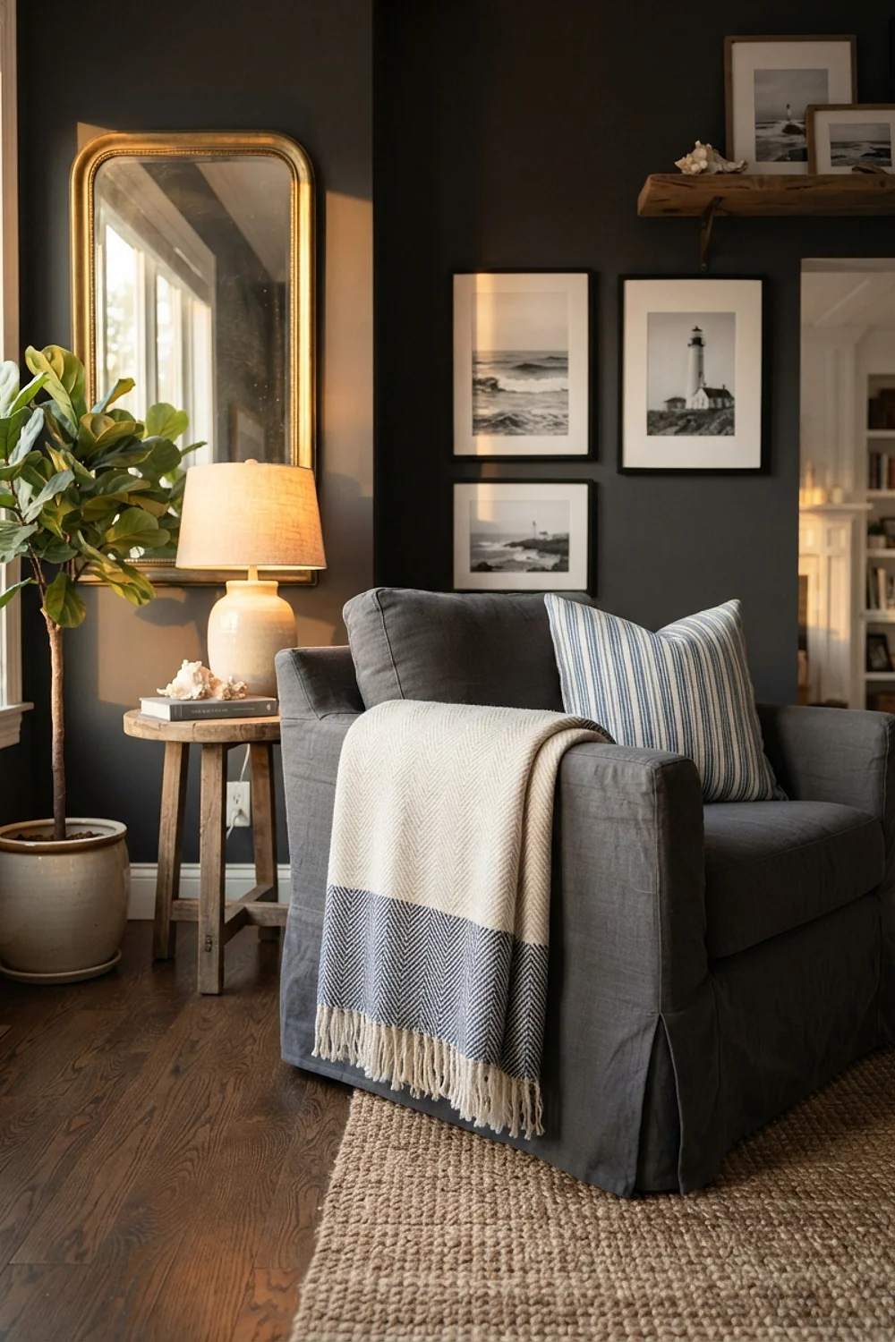 50x60 inch wool-blend throw