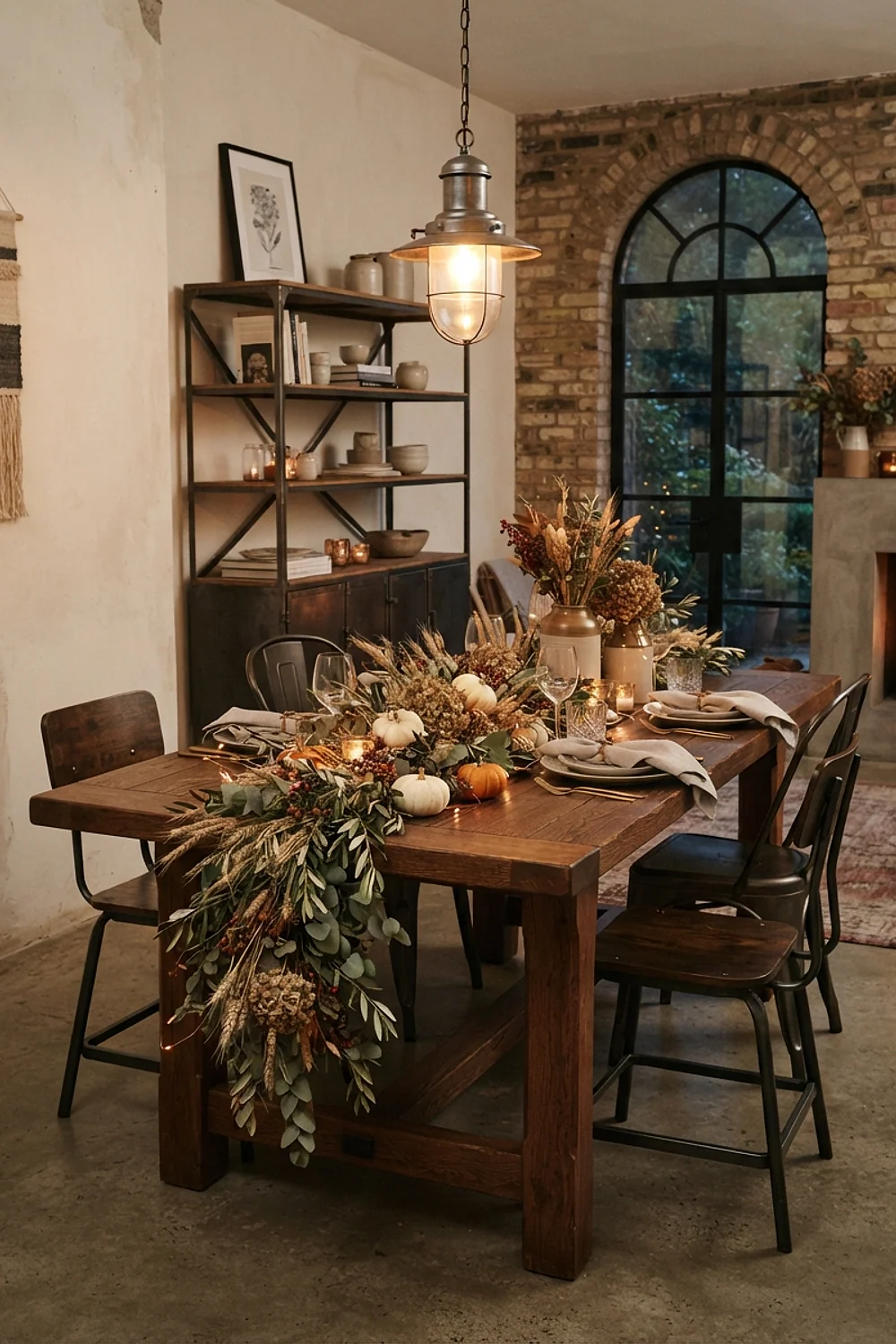 Hosting thanksgiving decorations