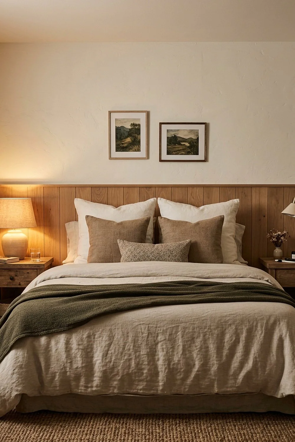Five pillows