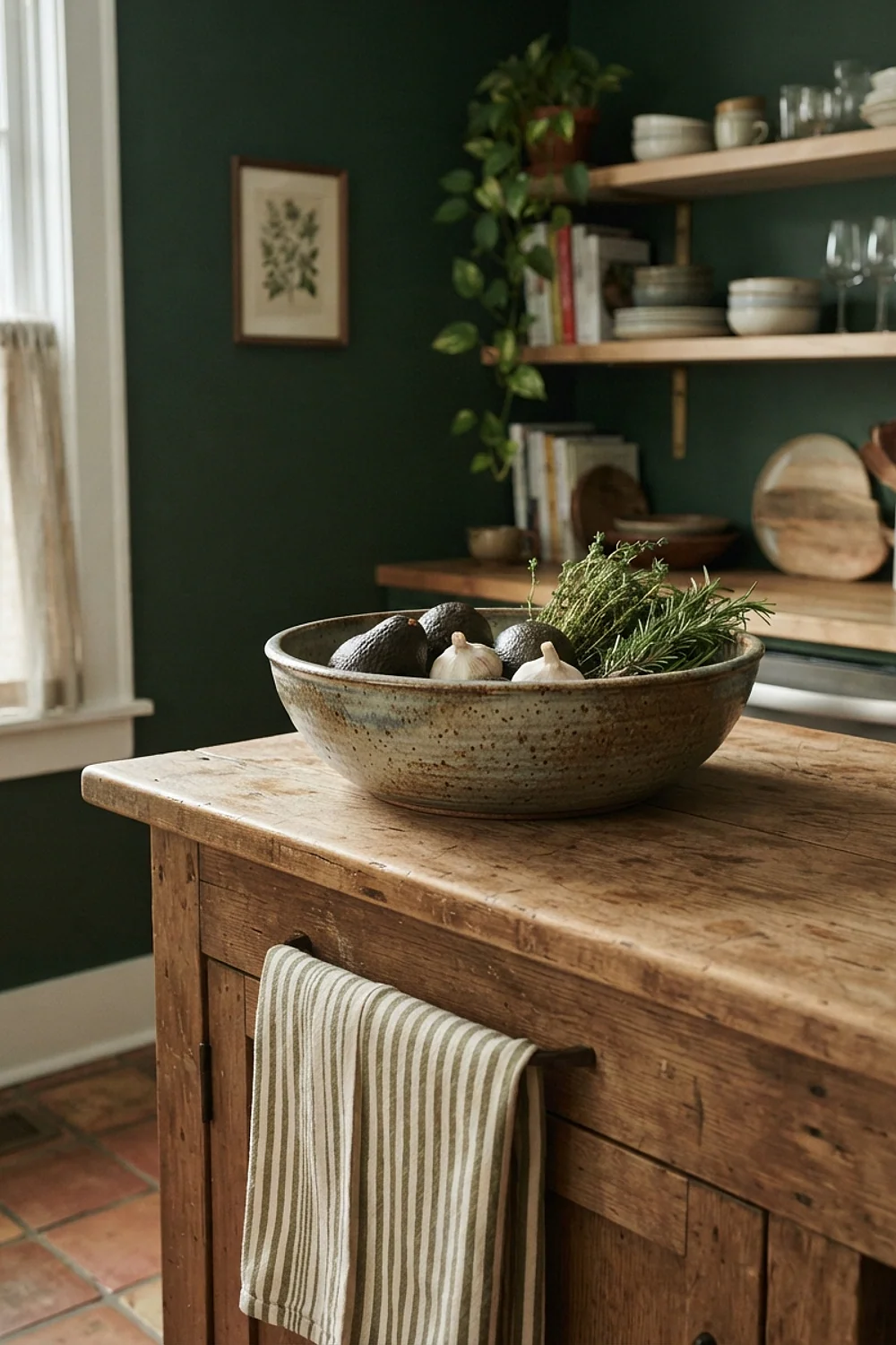 16-inch stoneware bowl