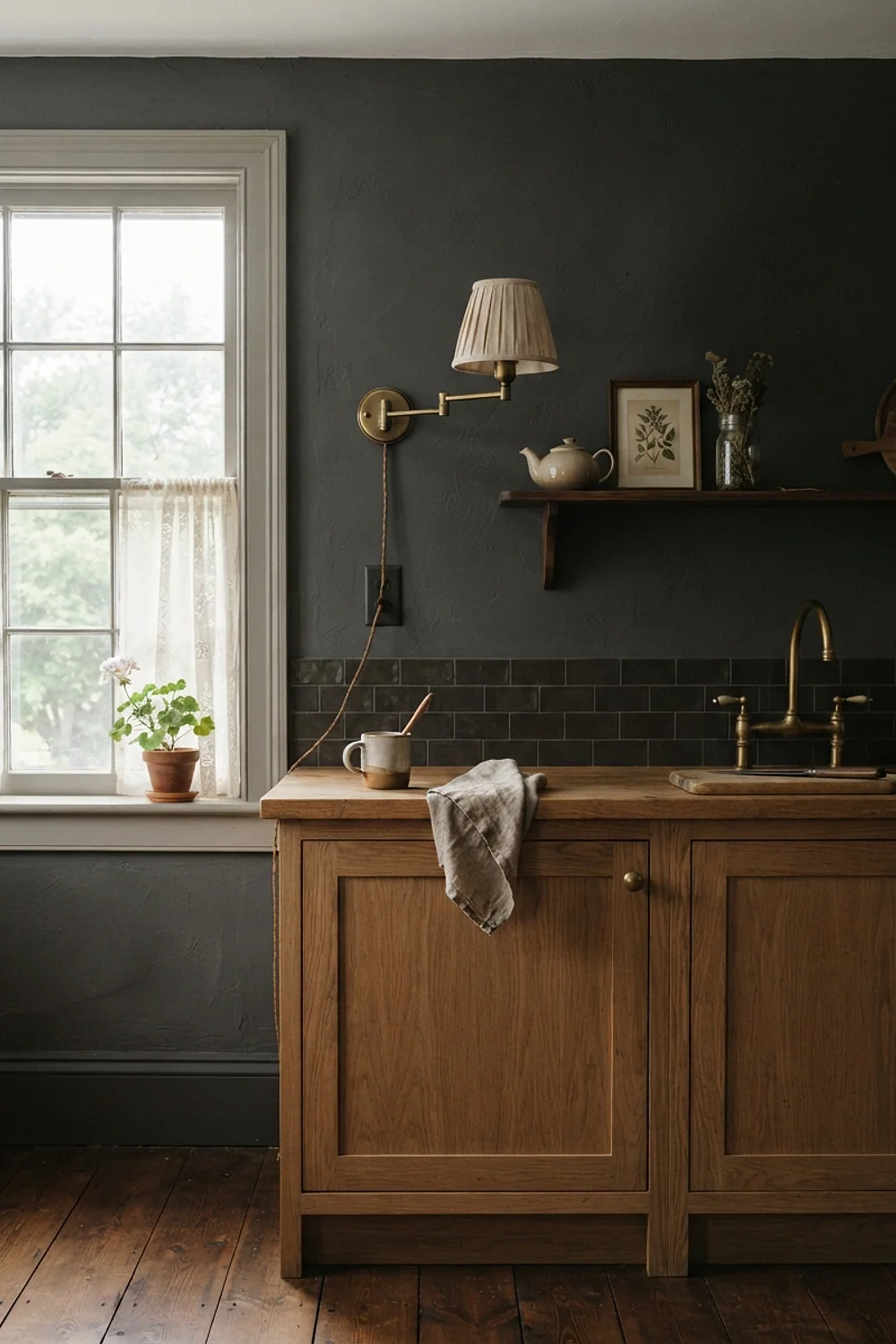Plug-in swing-arm sconce