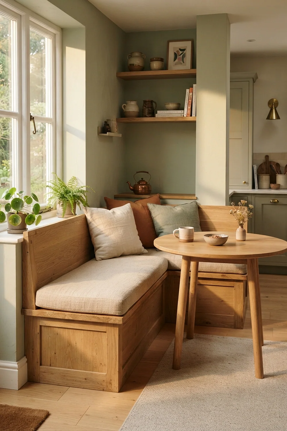 Corner banquette