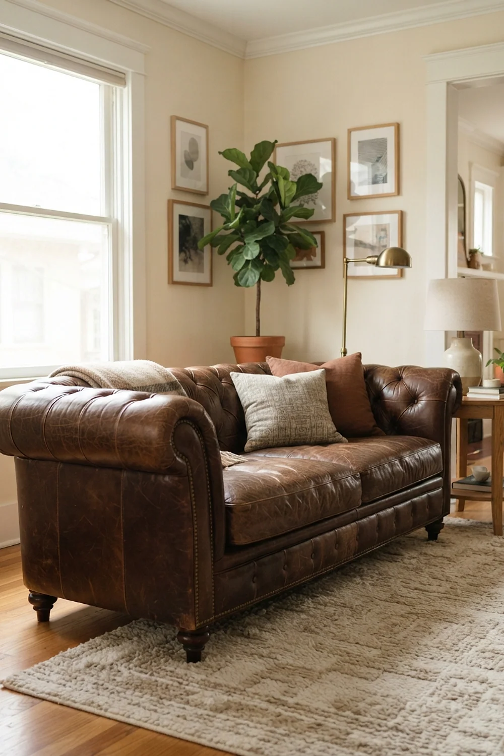 Living room decor cozy