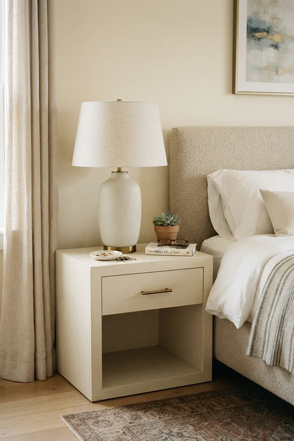 Matched pair of table lamps