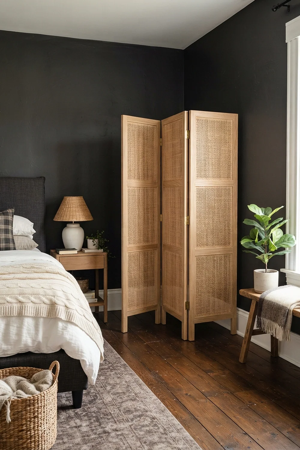 3-panel folding screen