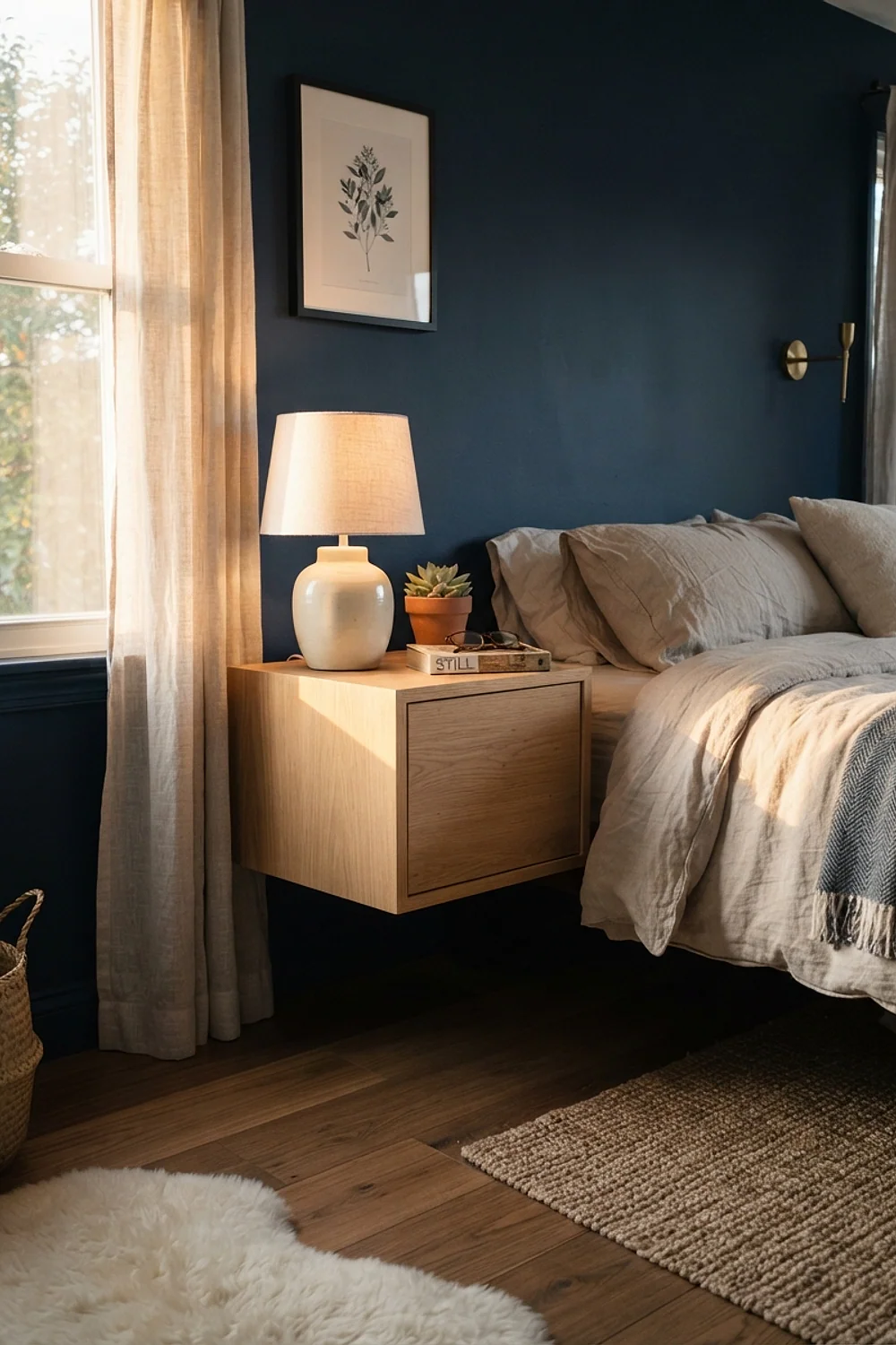 Floating nightstands