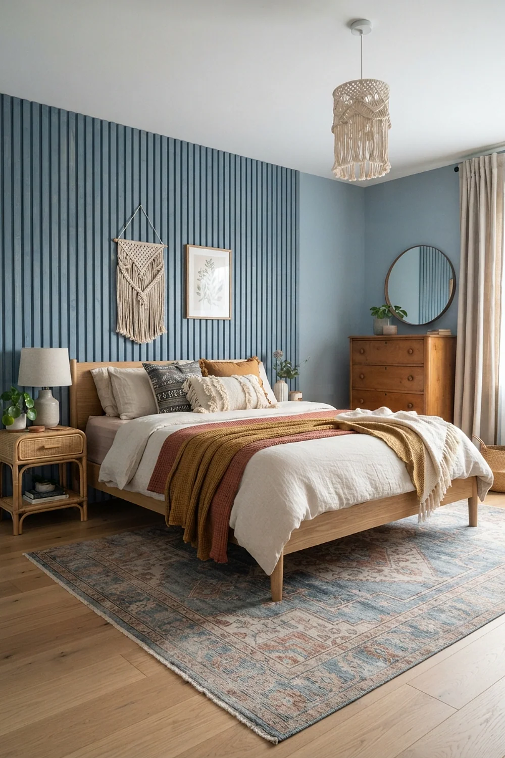 Slatted wall