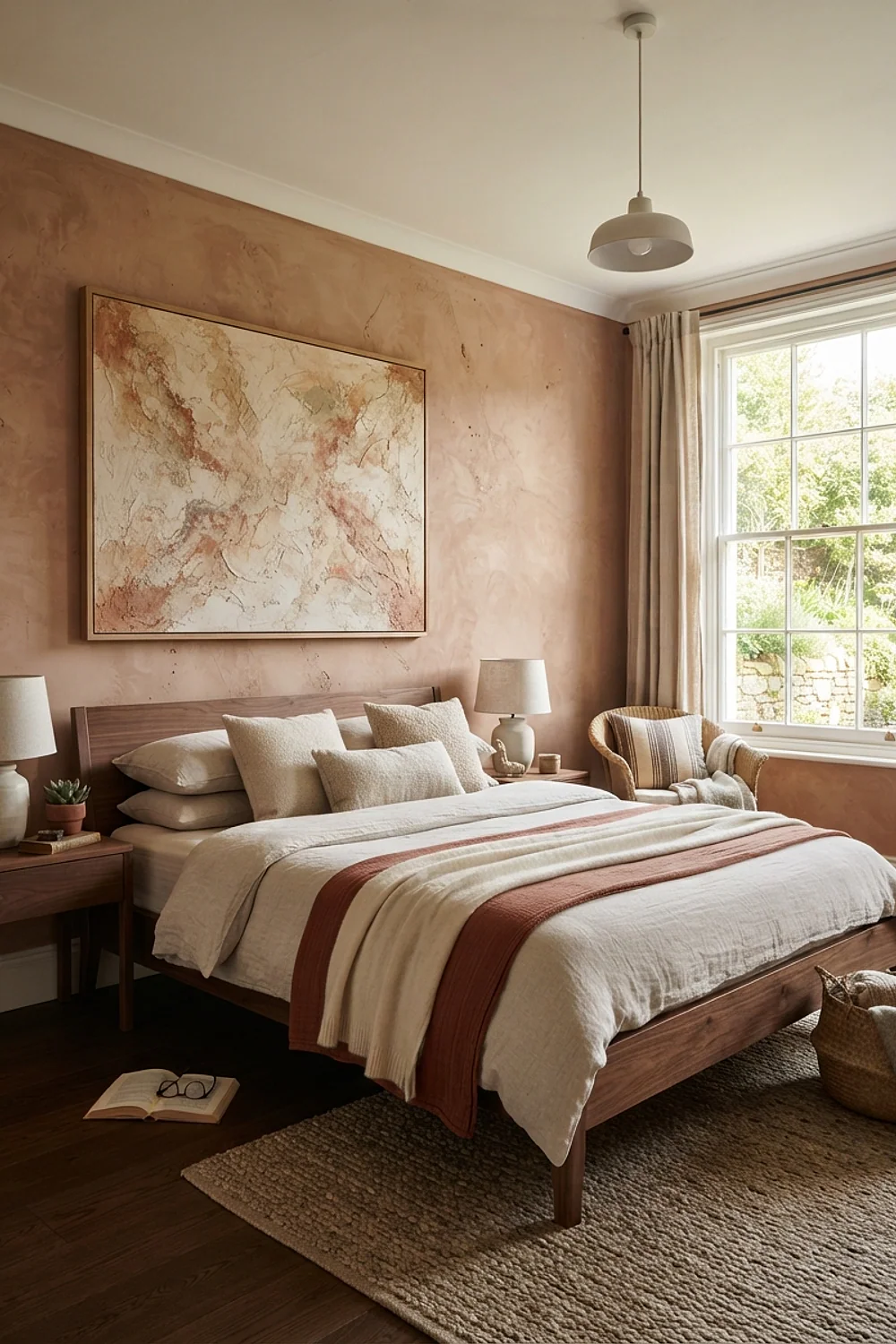 Plaster-texture art you trowel yourself