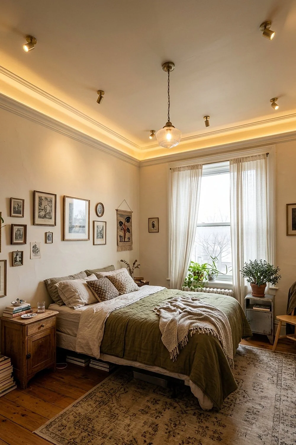 Two separate ceiling circuits