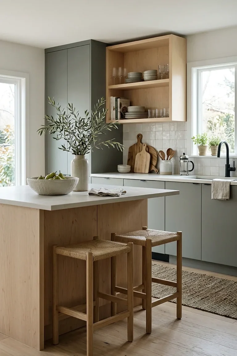 Organic Modern Kitchen Decor