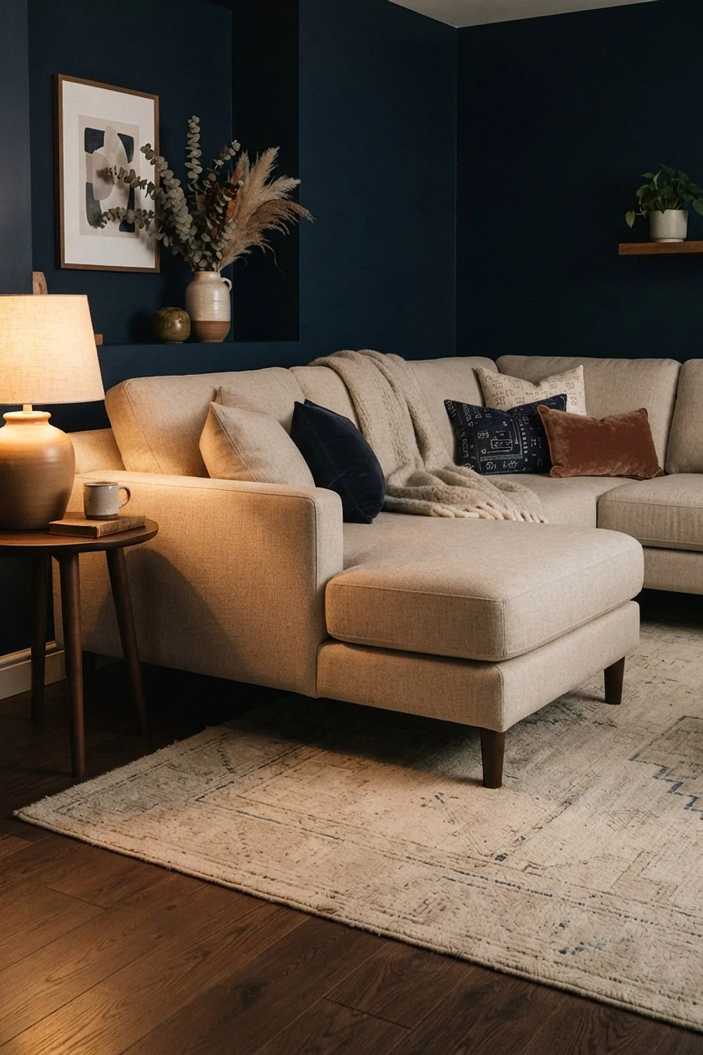 Plush Sectional Sofa Styling