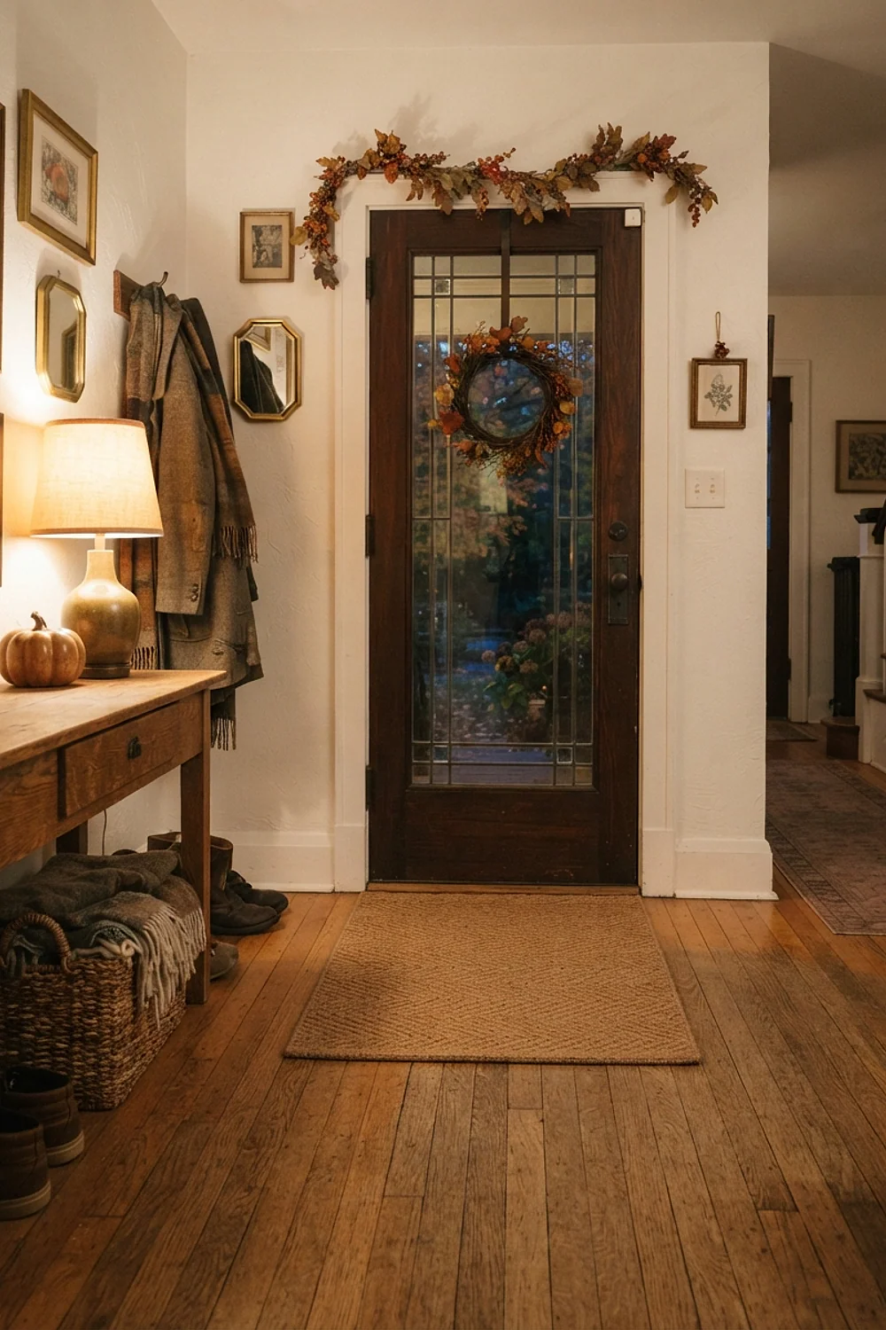 Coir doormat sized