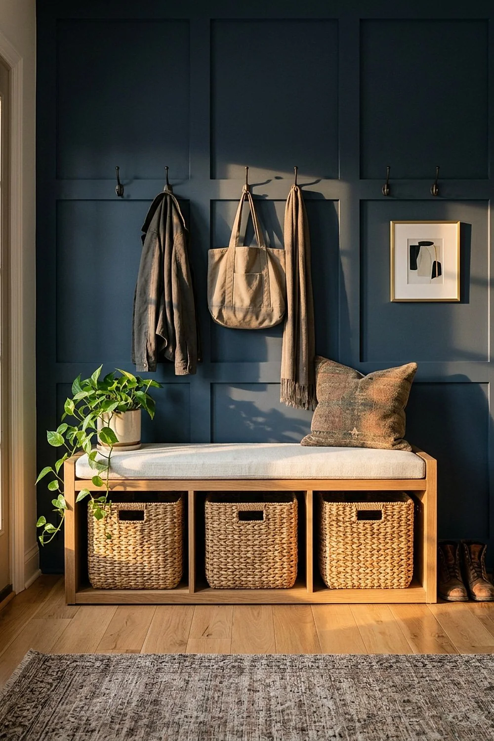 Cubby bench