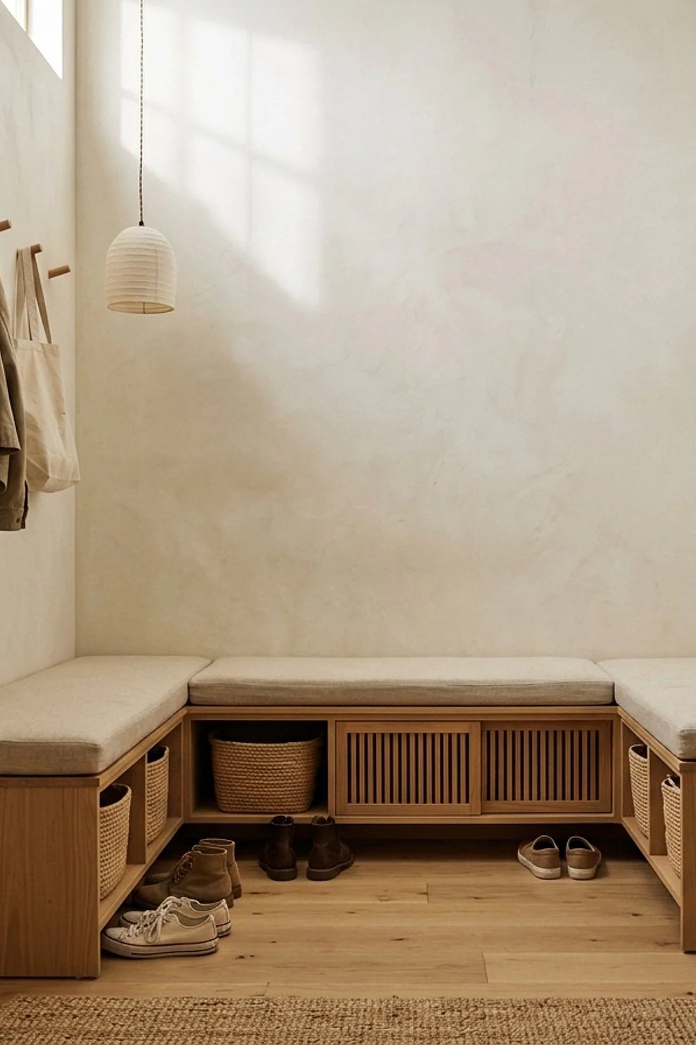 Corner bench
