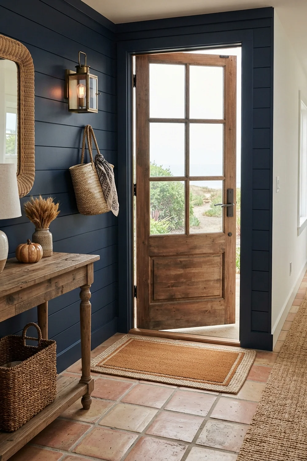 Coir doormat sized