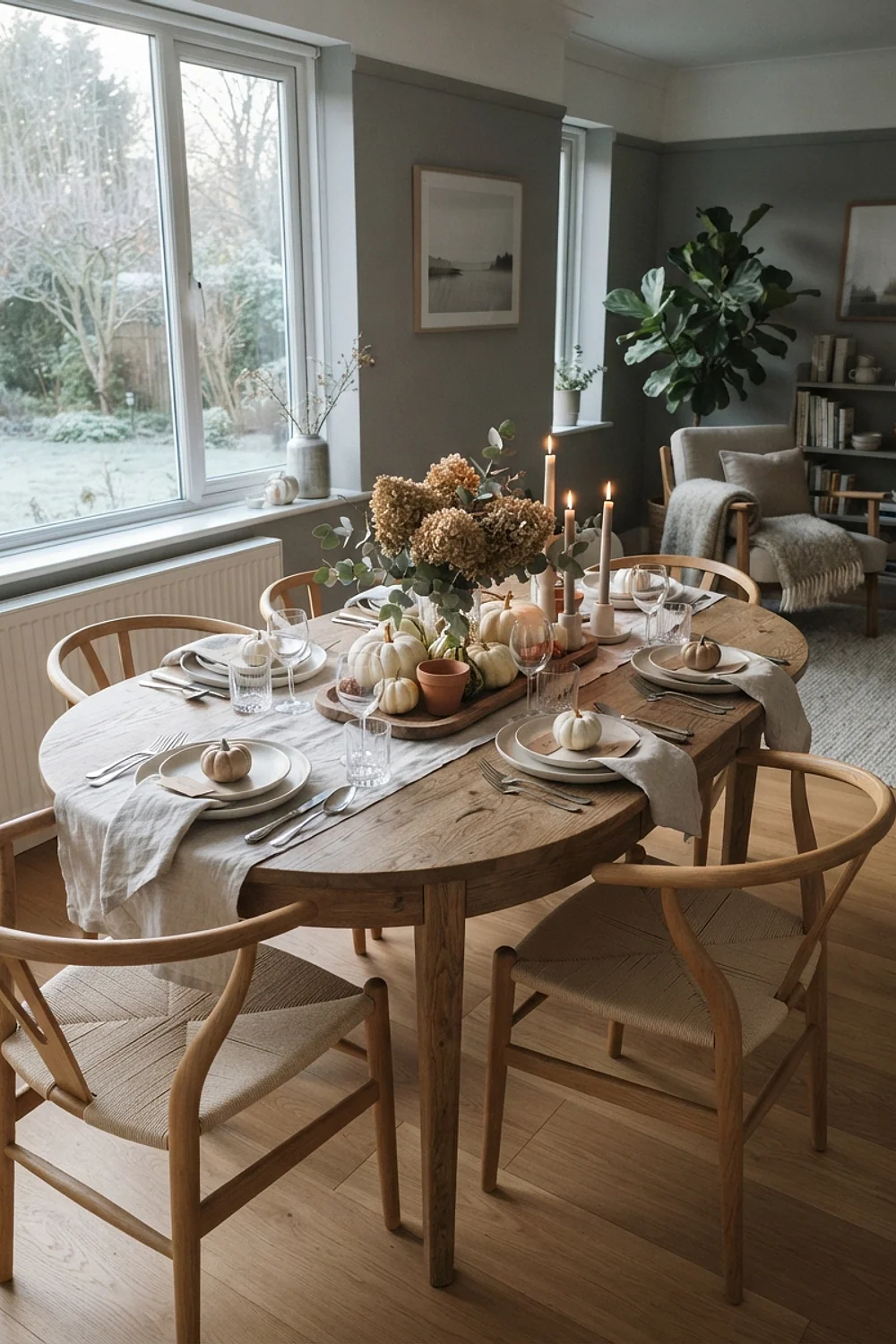 Thanksgiving Decorations Table